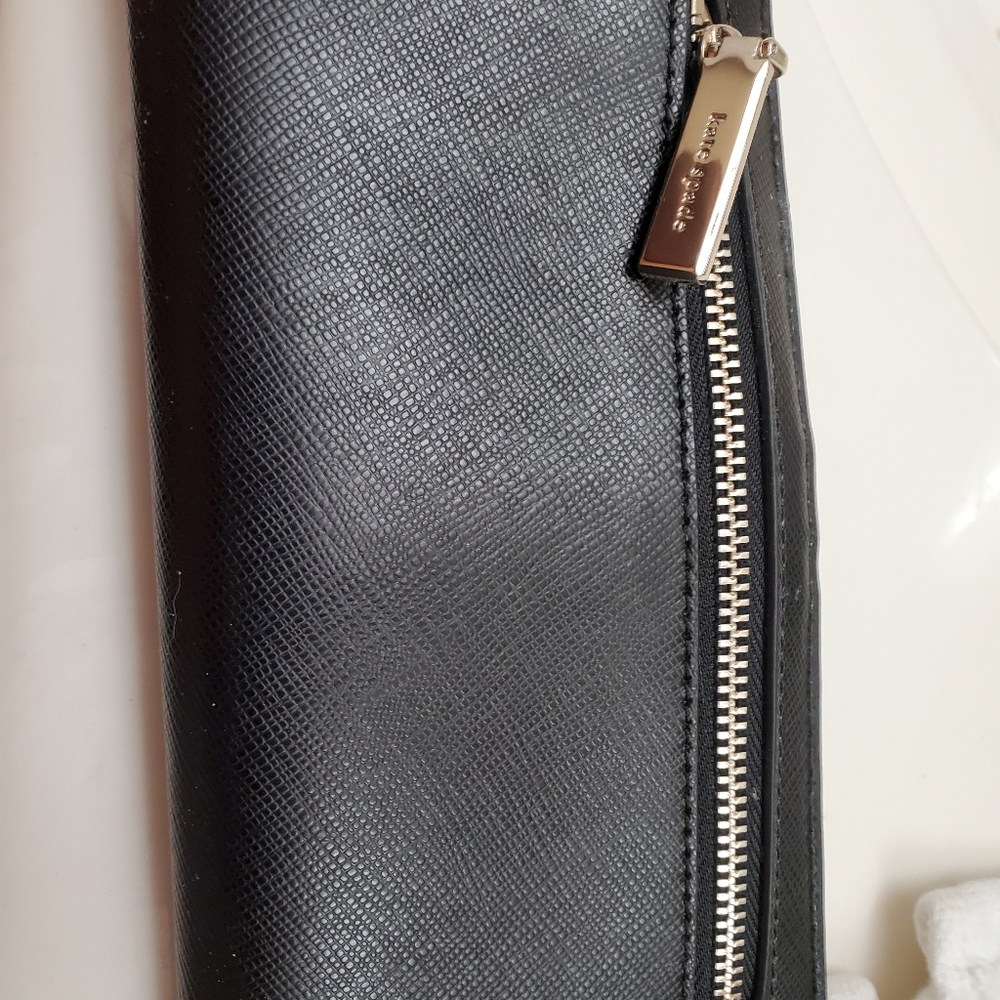 Kate spade black bifold wallet